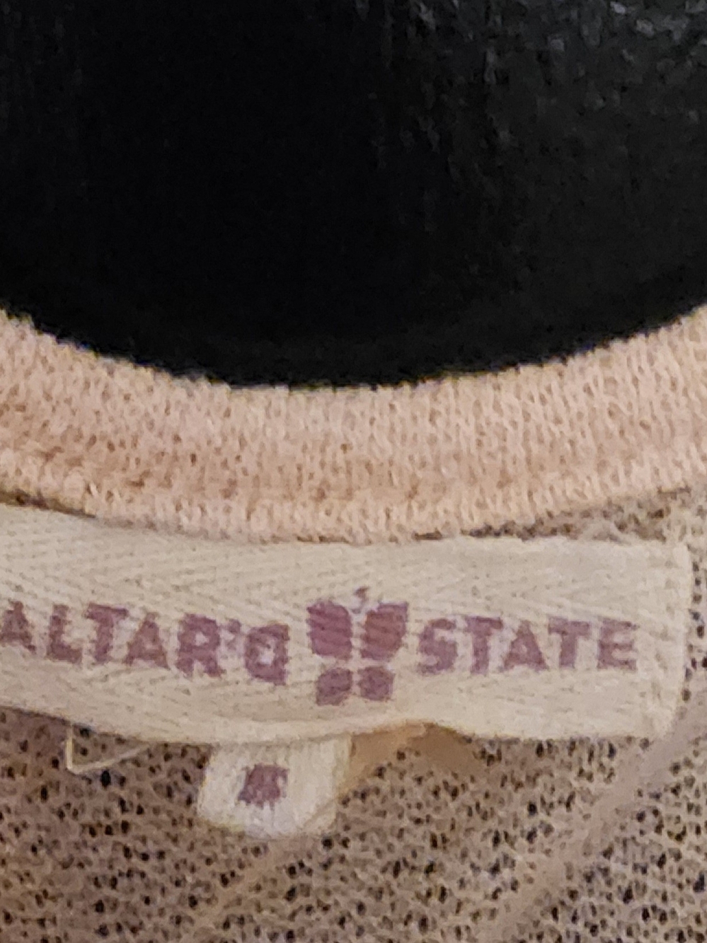 Altar'd State Light Pink Crew Neck Sweater